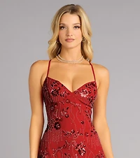 All Plans Approved Lace Up Mini Dress