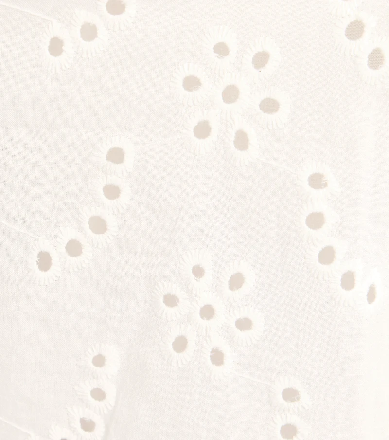 Charmed Life Eyelet Skater Mini Dress