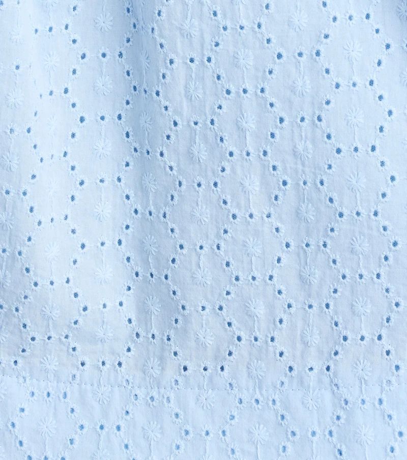 Sunshine State Of Mind Eyelet Mini Dress