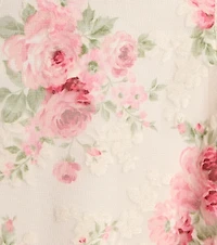 Weekend Bloom Floral Mesh Skater Dress