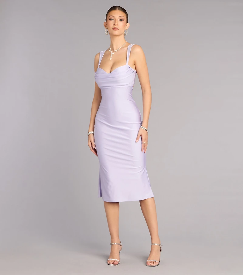 Sweet Talk Cutout Midi Dress