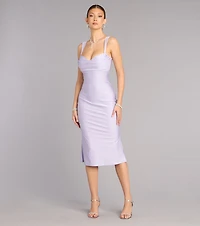 Sweet Talk Cutout Midi Dress