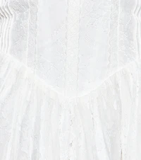 City Darling Lace Skater Mini Dress