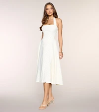 Picture Perfect Polka Dot Midi Dress