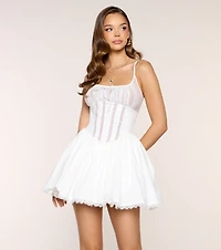 Fairytale Pending Skater Mini Dress