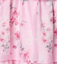 RSVP Bloom Floral Ruffle Midi Dress