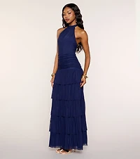 Airy Chic Open Back Maxi Dress