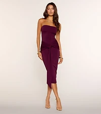 Totally Needed Midi Tube Dress