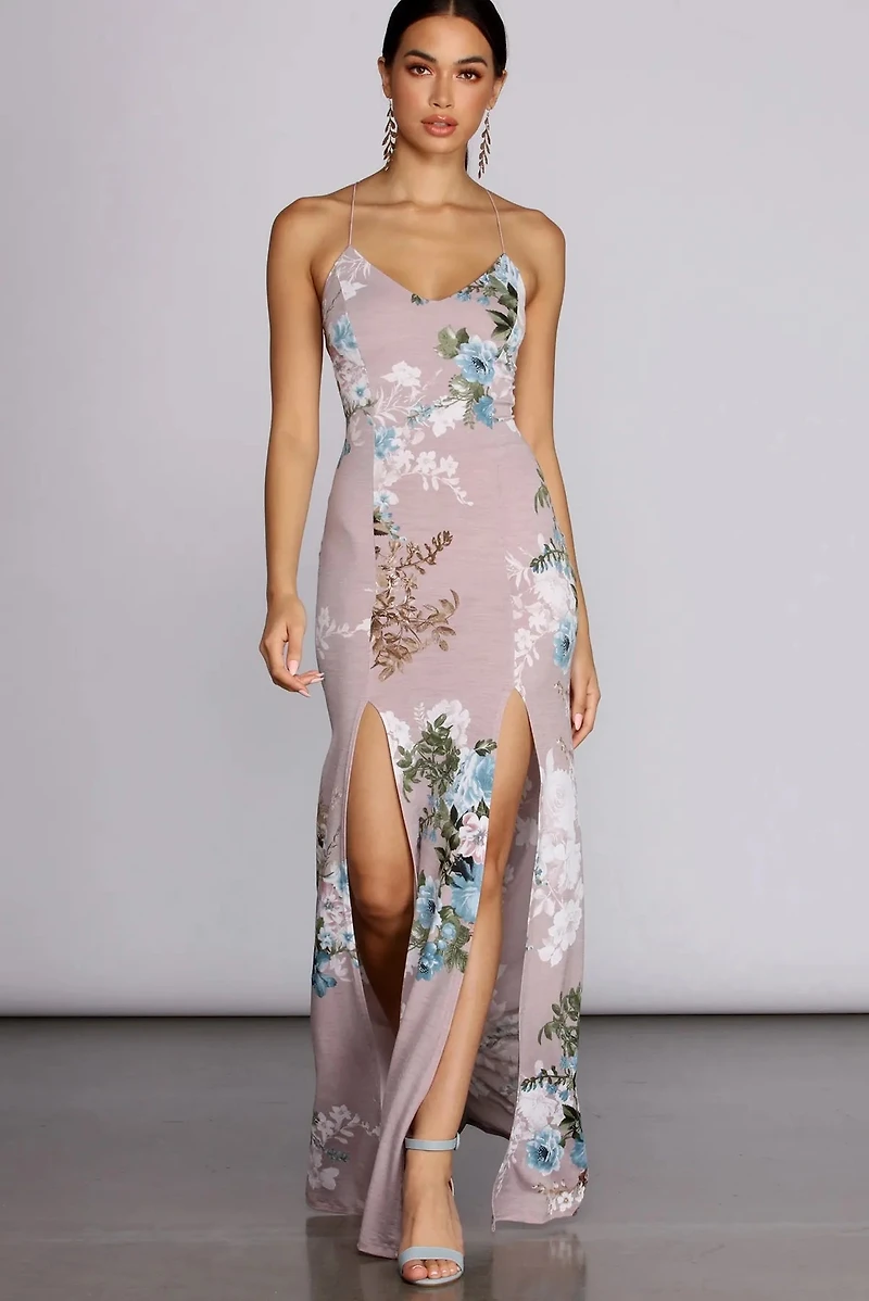 Island Romance Lattice Back Dress