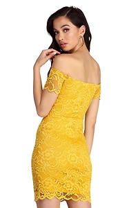 Lace Darling Mini Dress