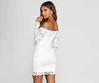 Obsessed Over Lace Mini Dress