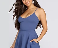 Such A Flirt Skater Dress
