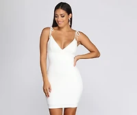 Tied To Style Mini Dress