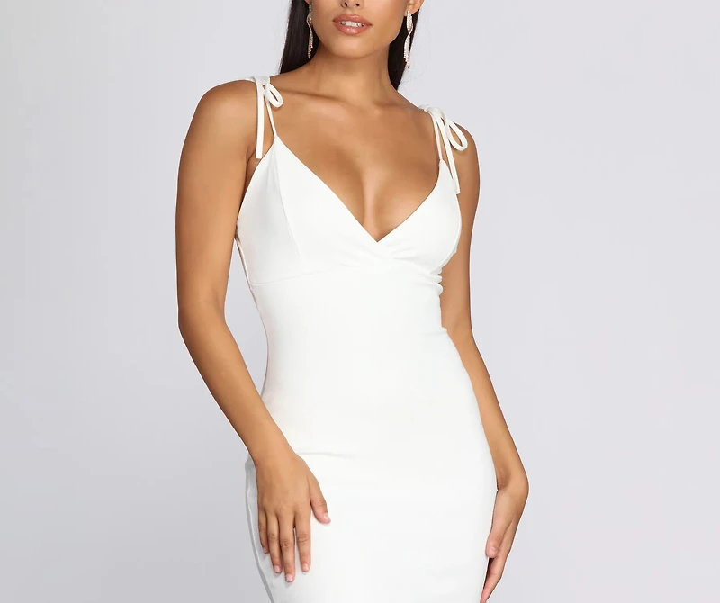 Tied To Style Mini Dress