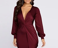 Natural Attraction Mini Knot Dress