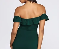 Sweet & Saucy Midi Dress