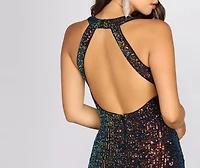 Luxe Lights Sequin Midi Dress