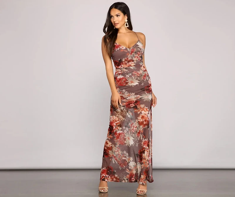 Pretty Petal Perfection Maxi Dress