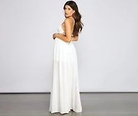 Dionne Formal Cutout Chiffon Dress