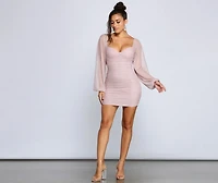 Gorgeous And Glitzy Bodycon Dress
