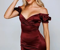 Dreamy Luxe Satin Mini Dress