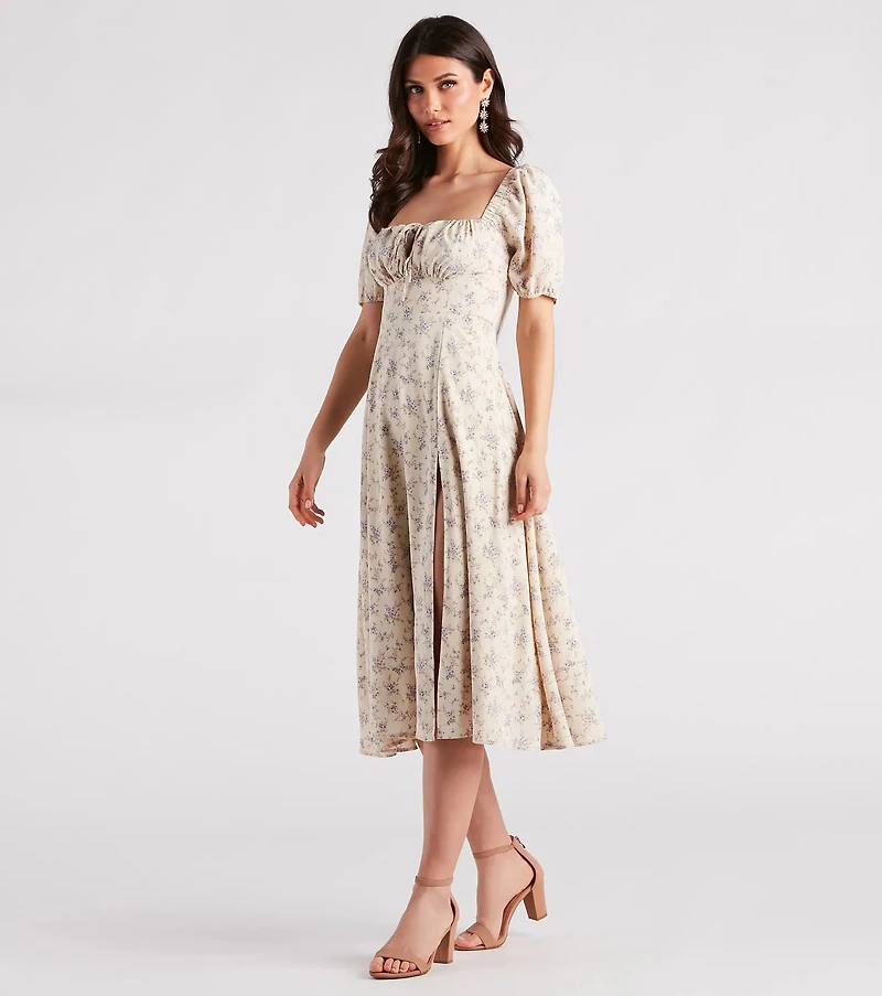 Breezy Weekend Vibes Floral Dress