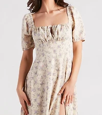 Breezy Weekend Vibes Floral Dress