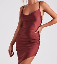 Night-Out Allure Sleeveless Midi Dress