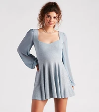 Captivate Glitter Party Dress