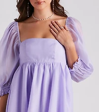 Darling Delight Short Skater Dress
