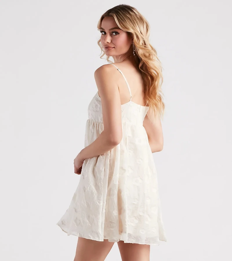 Feeling Playful Floral Babydoll Dress