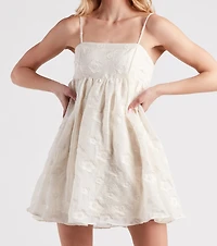 Feeling Playful Floral Babydoll Dress