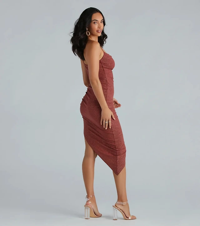 Windsor Shimmering Beauty Glitter Knit Midi Dress at Foxvalley Mall in  Aurora, IL