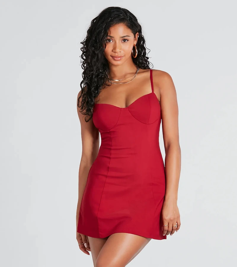 Sealed With Charm Short A-Line Dress