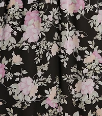 Elevated Occasion Sweetheart Floral A-Line Midi Dress