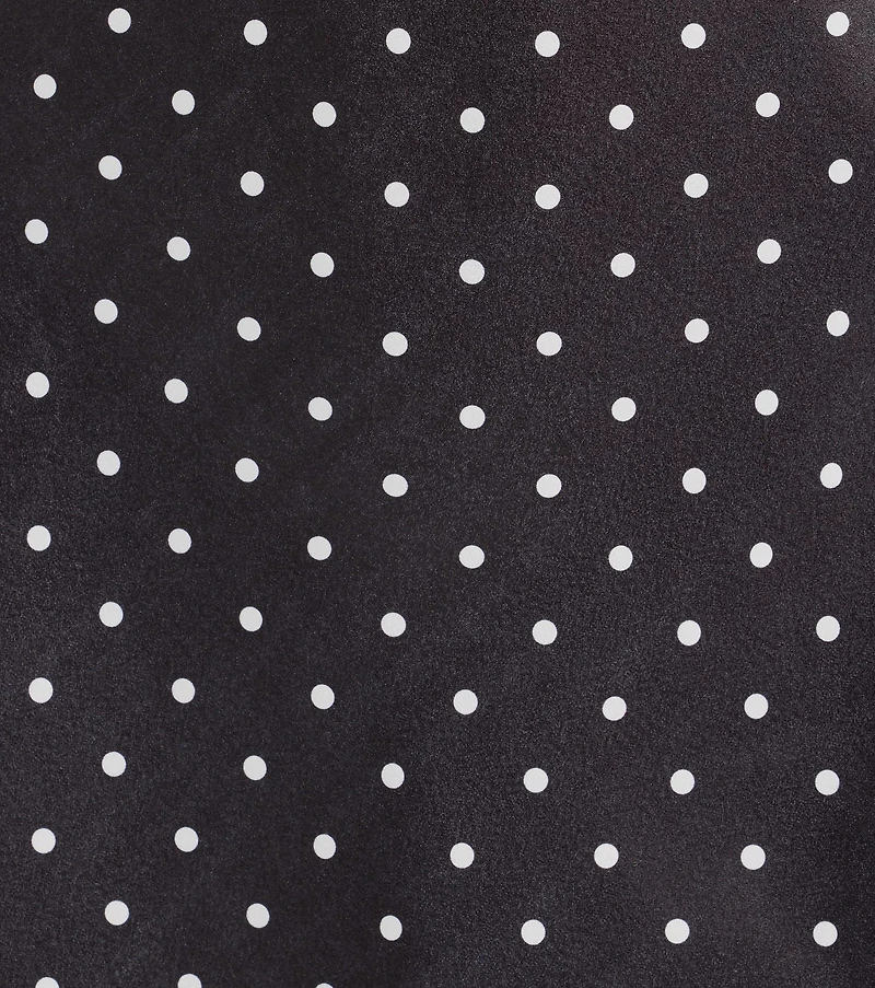 Spotted You V-Neck Polka Dot A-Line Mini Dress