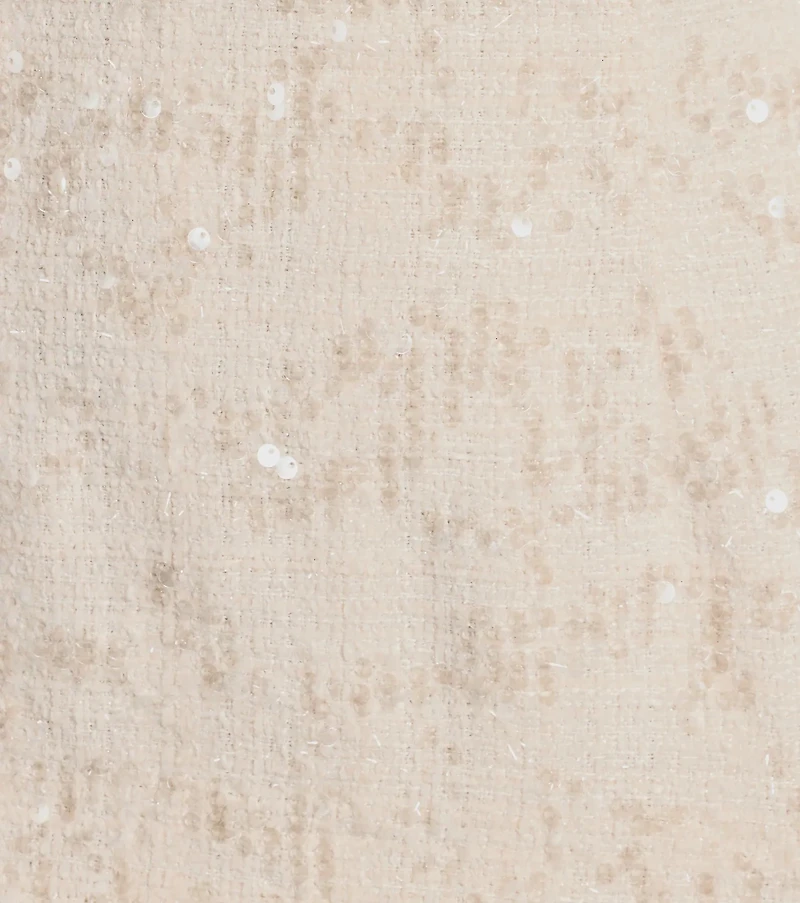 Charming Radiance Drop Waist Sequin Mini Dress