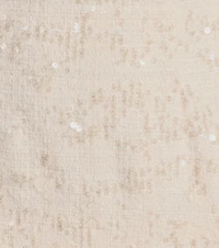 Charming Radiance Drop Waist Sequin Mini Dress