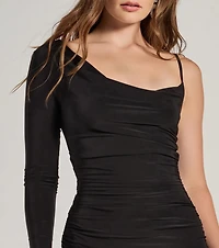 Hold The Applause Long Sleeve Bodycon Midi Dress