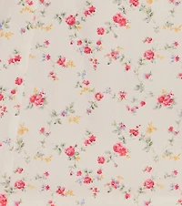 Flirty Romance Corset Lace-Up Floral A-Line Mini Dress