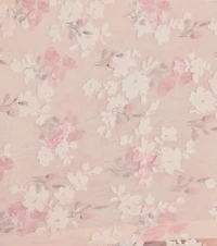 The Garden Off-The-Shoulder Floral Mesh Mini Dress