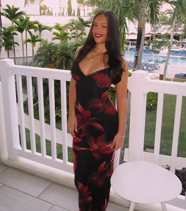 red or pink dresses Honey Maxi Dress hyfve Princess 17th Birthday Dresses Width:Medium (D) This gorgeous piece features