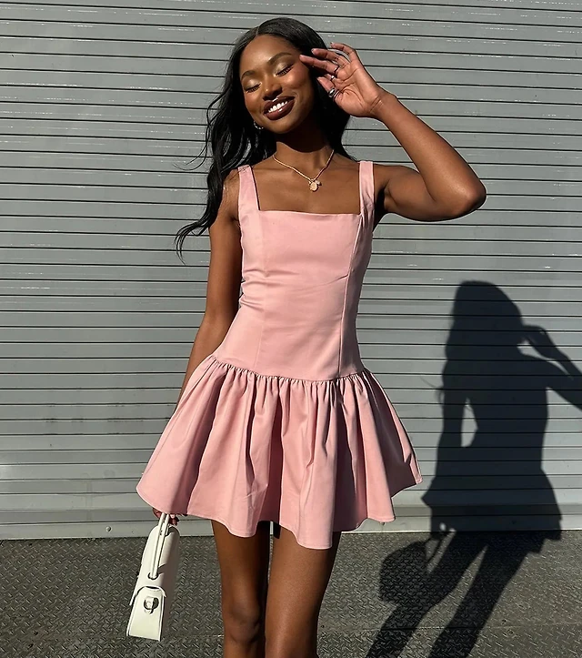 Windsor Isn't She Lovely Sleeveless Ruffle Skater Dress | Westland Mall Windsor Isn't She Lovely Sleeveless Ruffle Skater Dress | Westland Mall