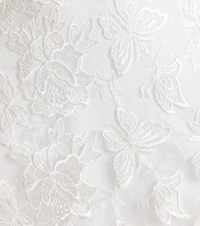 Enchanting Impression Butterfly Lace-Up Skater Dress