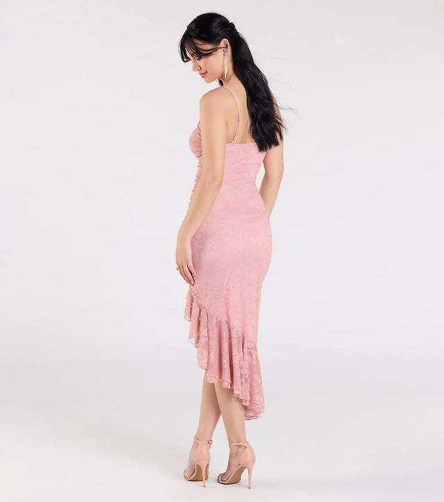 enchanted castle midi dress pink Enchanted Castle Midi Dress Pink