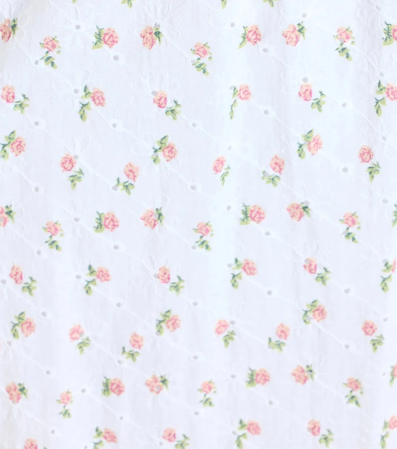 One Cute Day Floral Skater Mini Dress