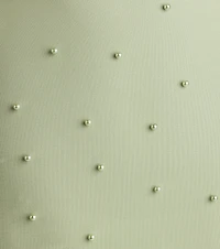 Pearl Babe Off-The-Shoulder Midi Dress
