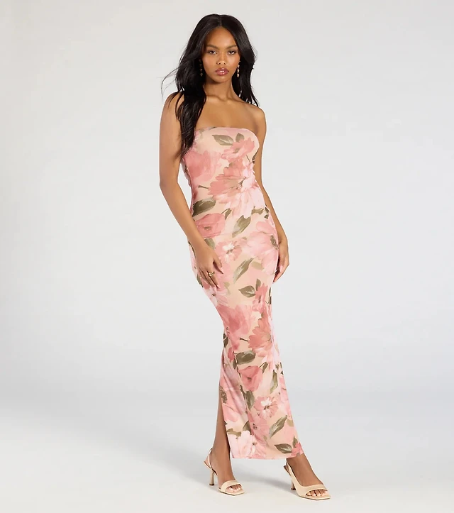 antonio melani lucia shift strapless maxi dress ANTONIO MELANI | Dresses | Antonio Melani Lucia Shift Strapless Maxi Dress
