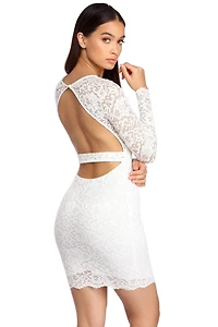 Lacy Moments Bodycon