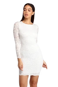 Lacy Moments Bodycon